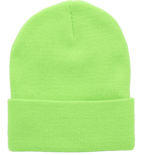 Top Level Beanie Men Women - Unisex Cuffed Plain Skull Knit Hat Cap